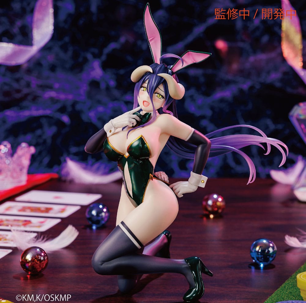 Overlord One-Seventh Carat PVC Statue Albedo Bunny Ver. 19 cm