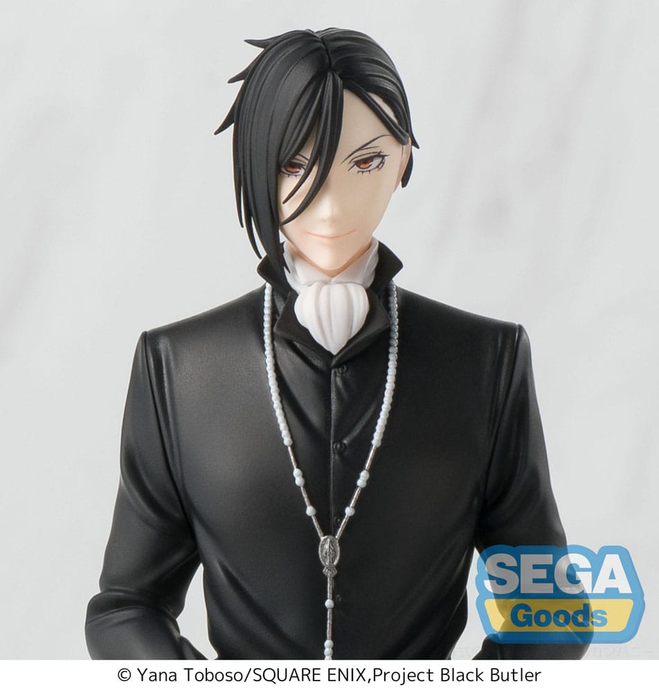 Black Butler: Boarding School Arc PM Perching PVC Statue Sebastian Michaelis 16 cm