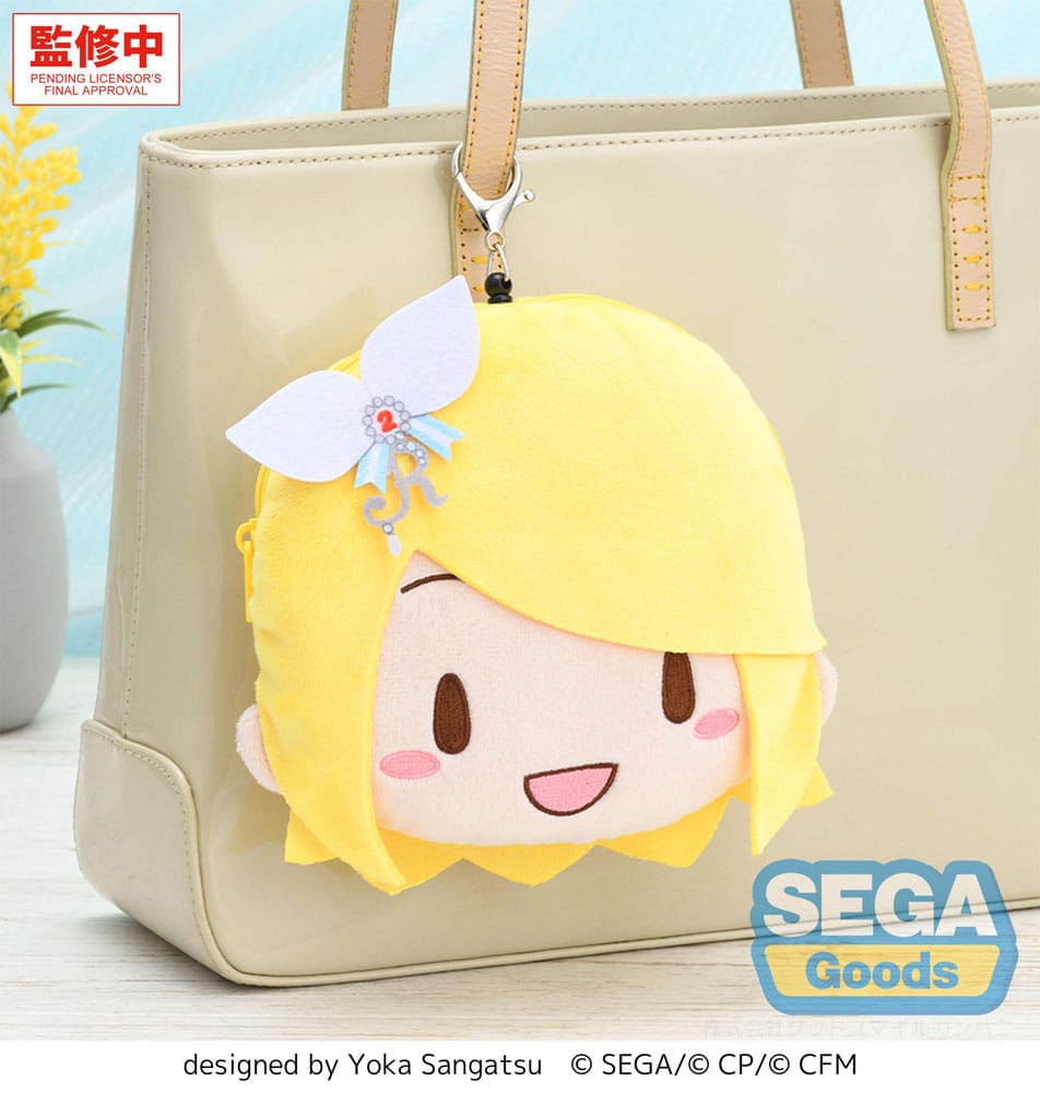 Hatsune Miku: Colorful Stage! Plush Keychain Kagamine Rin Stage Sekai 15 cm
