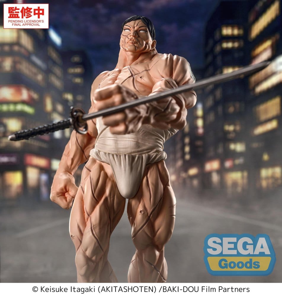 Baki-Dou Luminasta PVC Figure Kaoru Hanayama 23 cm