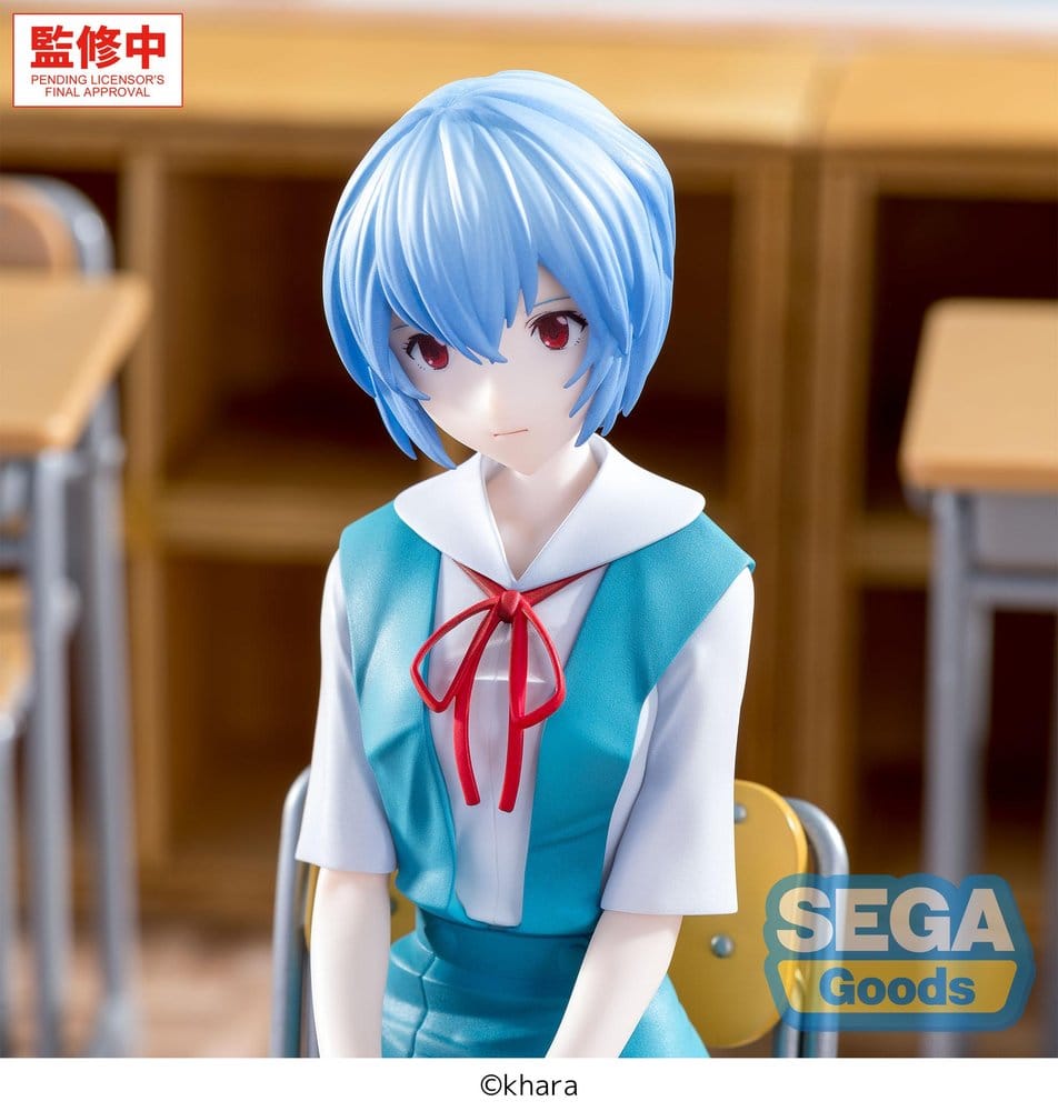 Evangelion: New Theatrical Edition XStellar PVC Figure Rei Ayanami Uniform Ver. 16 cm