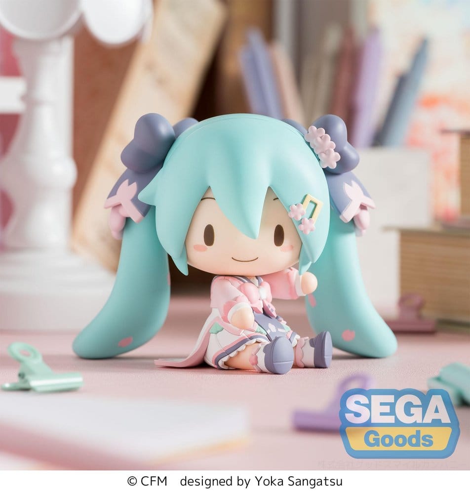 Hatsune Miku Fuwa Petit Chibi Figure "New Semester" 8 cm