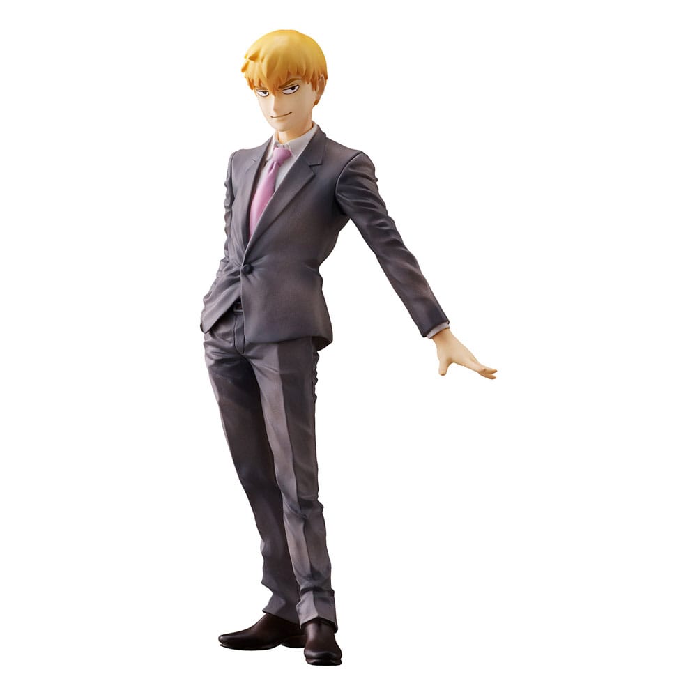 Mob Psycho 100 III Statue PVC Reigen Arataka Resale 24 18 cm