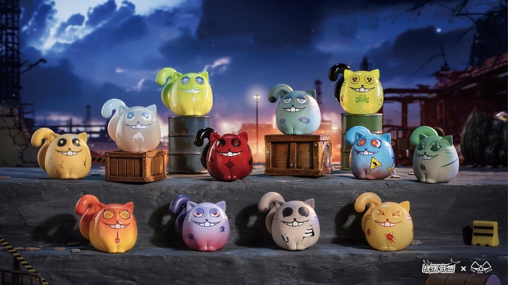 Doomsday Cat Mini Figures Blind Box Assortment (12)