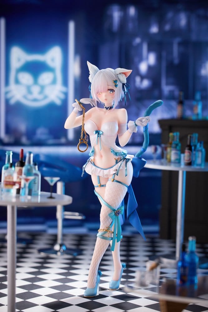 Original Character PVC Figure 1/7 Shibarare Neko Putika-chan Deluxe Edition 26 cm