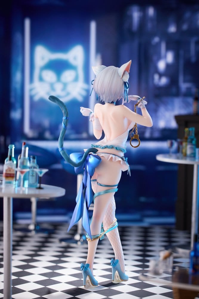 Original Character PVC Figure 1/7 Shibarare Neko Putika-chan Deluxe Edition 26 cm