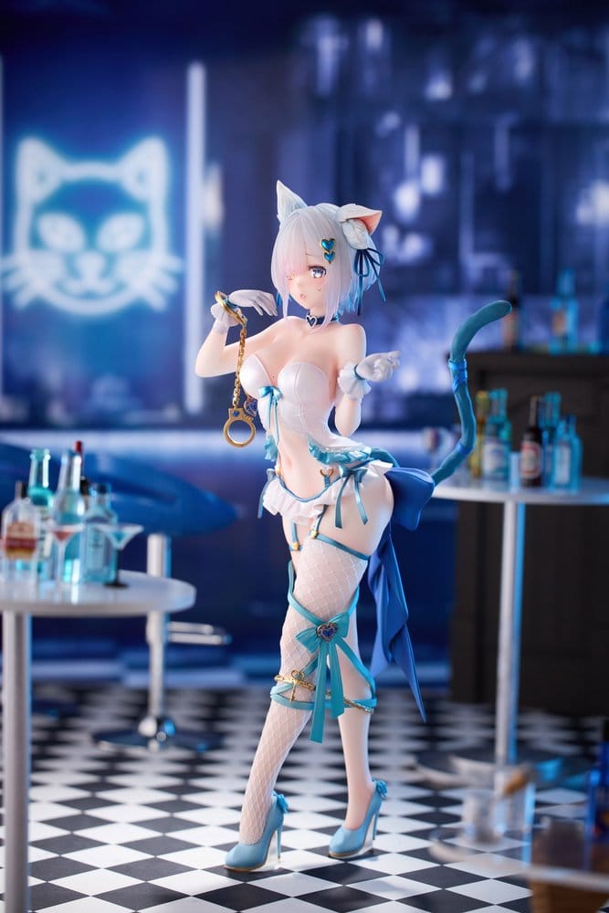 Original Character PVC Figure 1/7 Shibarare Neko Putika-chan Deluxe Edition 26 cm