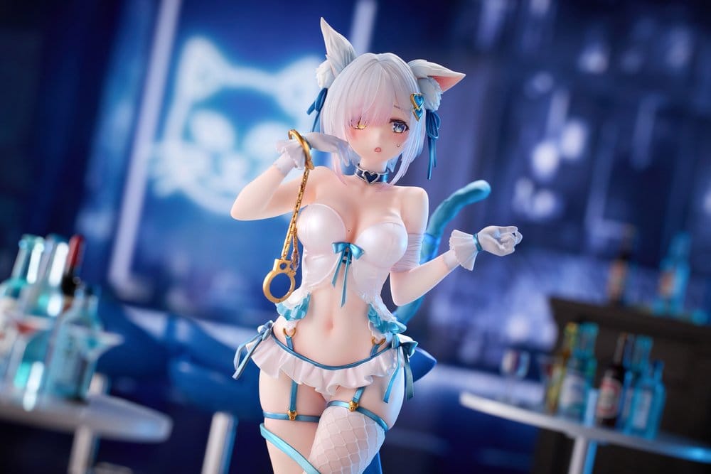Original Character PVC Figure 1/7 Shibarare Neko Putika-chan Deluxe Edition 26 cm