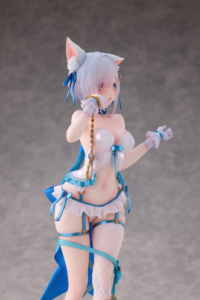 Original Character PVC Figure 1/7 Shibarare Neko Putika-chan Deluxe Edition 26 cm