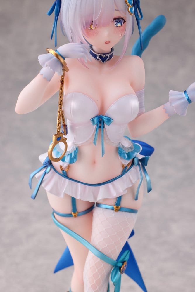 Original Character PVC Figure 1/7 Shibarare Neko Putika-chan Deluxe Edition 26 cm