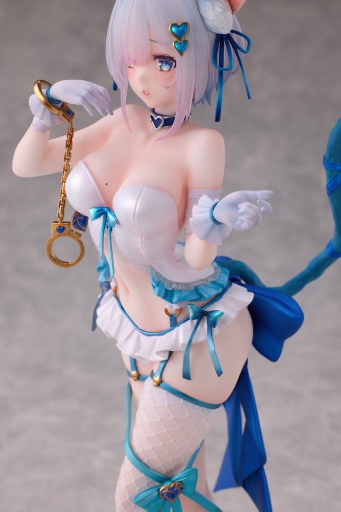 Original Character PVC Figure 1/7 Shibarare Neko Putika-chan Deluxe Edition 26 cm