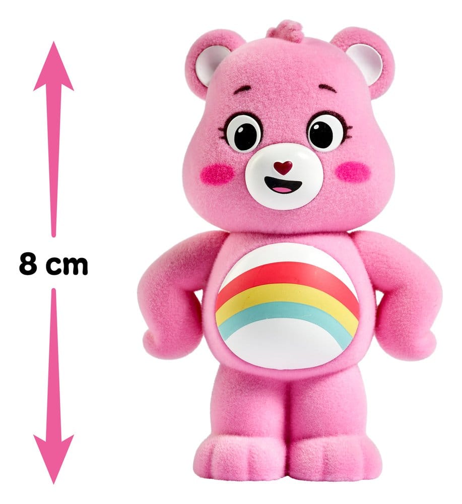 Care Bears Flocked Figures Unlock the Magic 8 cm Blind Box Display (8)