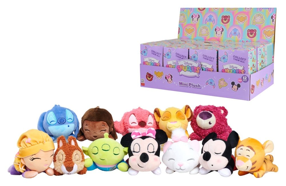 Disney Snuglets Plüschfiguren Blind Box Sortiment (12)
