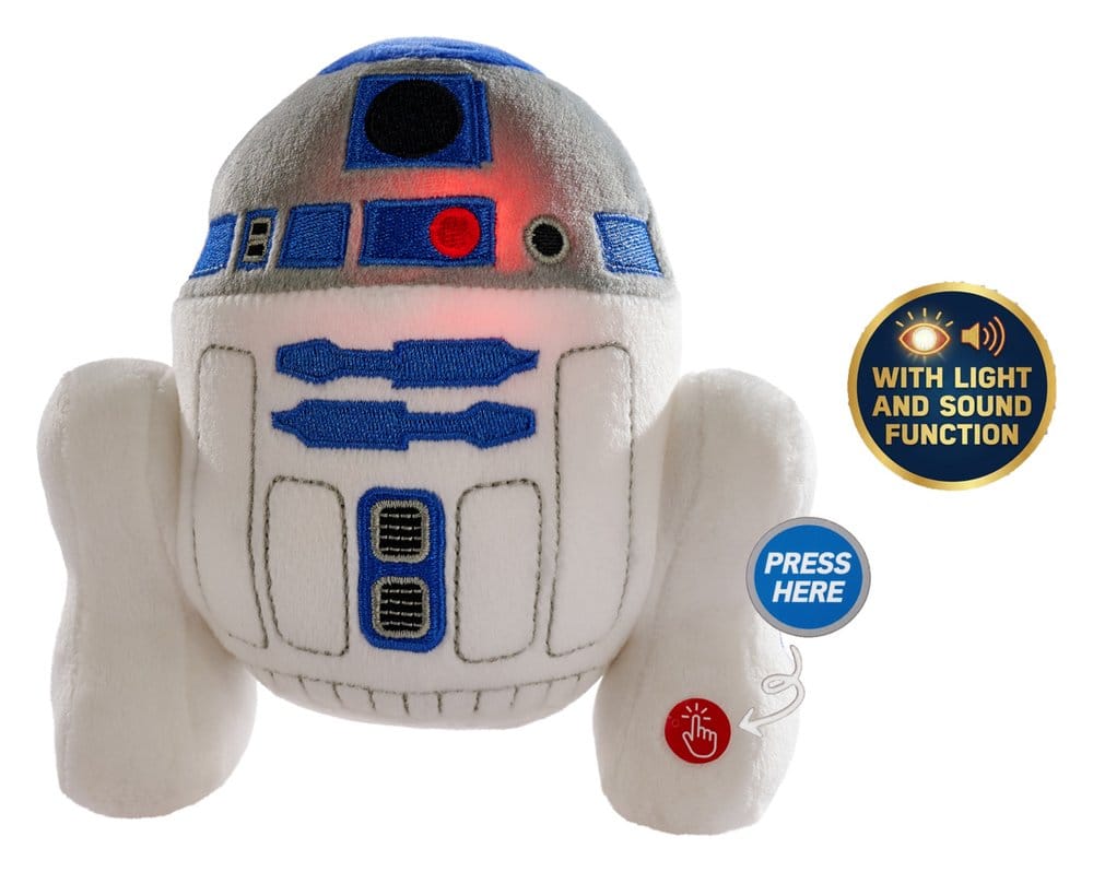 Star Wars 50th Plush Figure R2-D2 16 cm