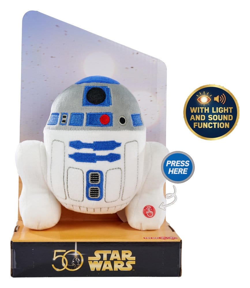 Star Wars 50th Plush Figure R2-D2 16 cm