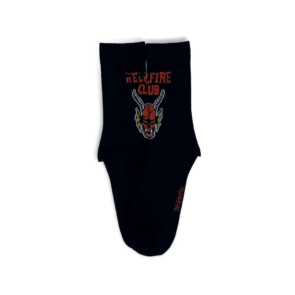 Stranger Things Socks Hellfire Club Large