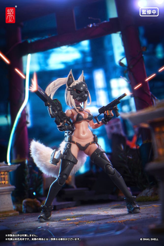 Original Character Action Figure Kit 1/12 RA-04 Kitsunebi Senki Honoka Swimsuit Ver. 15 cm