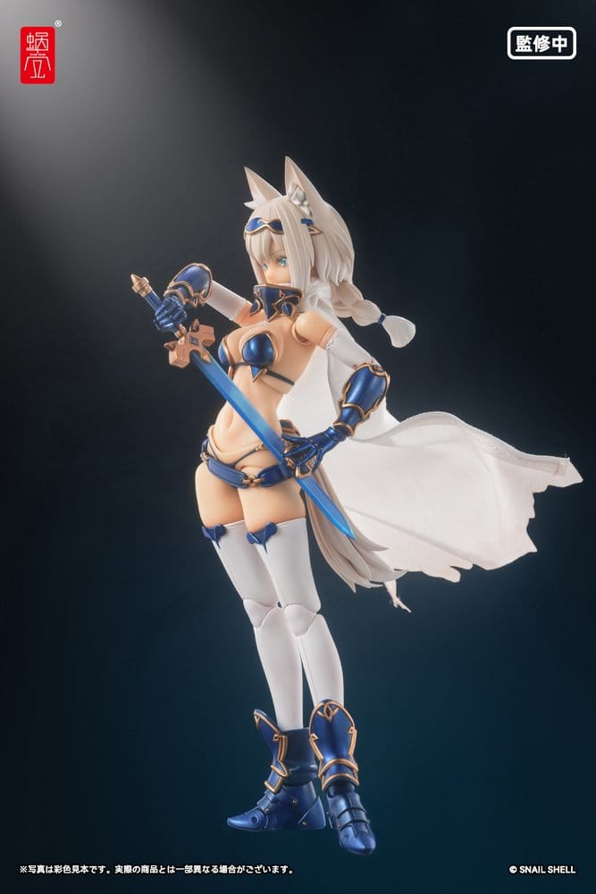 Original Character Action Figure Kit 1/12 RPG-05 Hero Wolf  16 cm