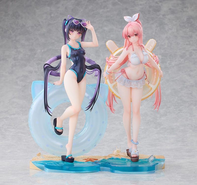 Rosuuri Original Character PVC Statue 1/7 Cheshire Cat Mika: Swimsuit Ver. 25 cm