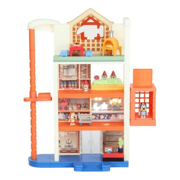 Bluey: Shopping Mall with Accessories Play Set