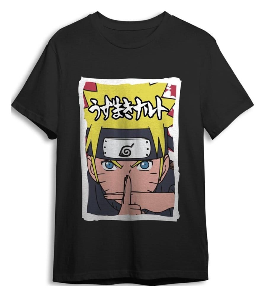 Naruto Shippuden T-Shirt X Black Size S