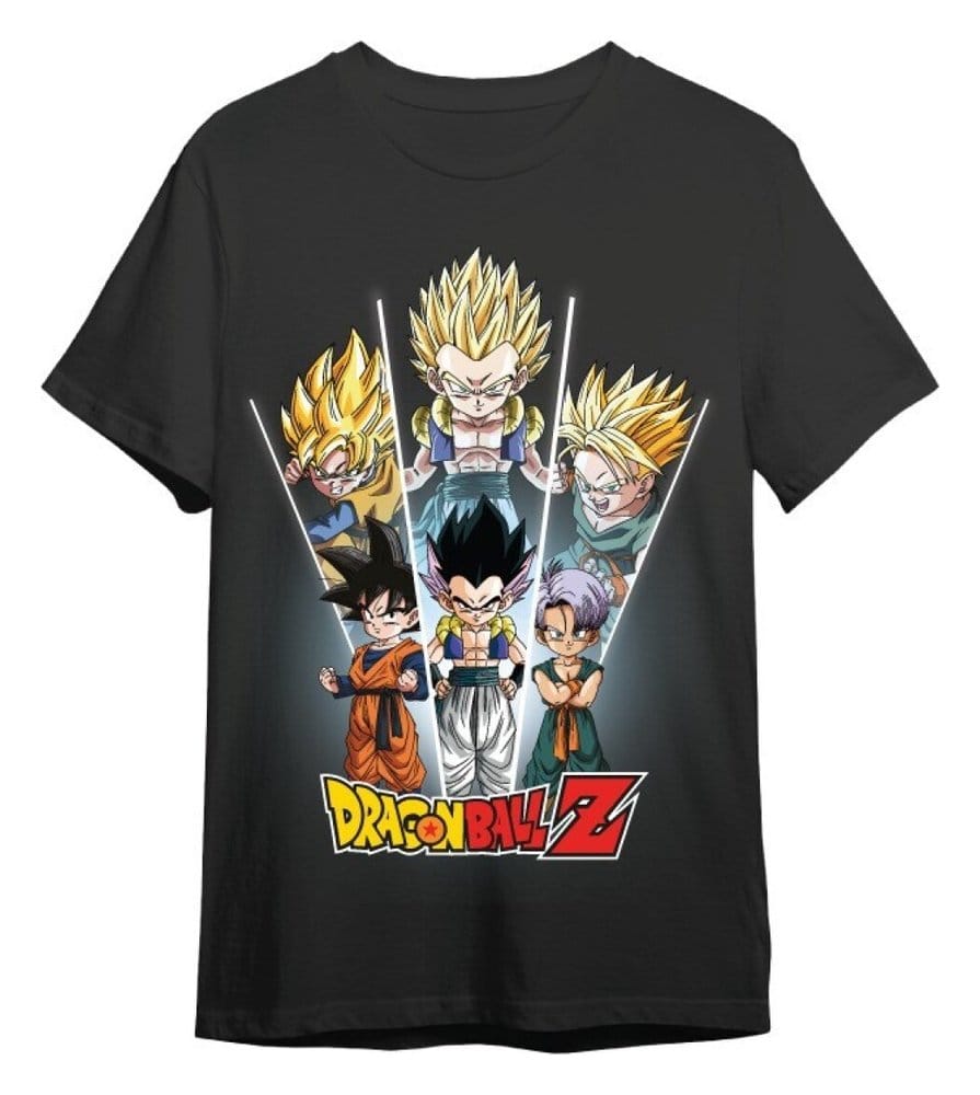Dragon Ball T-Shirt Gotrunks Black Size S
