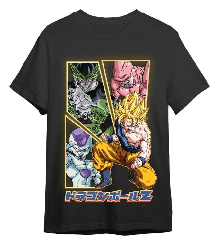Dragon Ball Z T-Shirt Villains & Goku Black Size XL