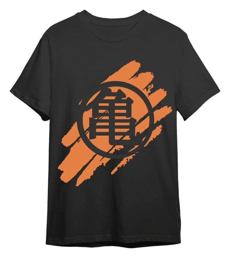 Dragon Ball T-Shirt Logo Kame Black Size XL