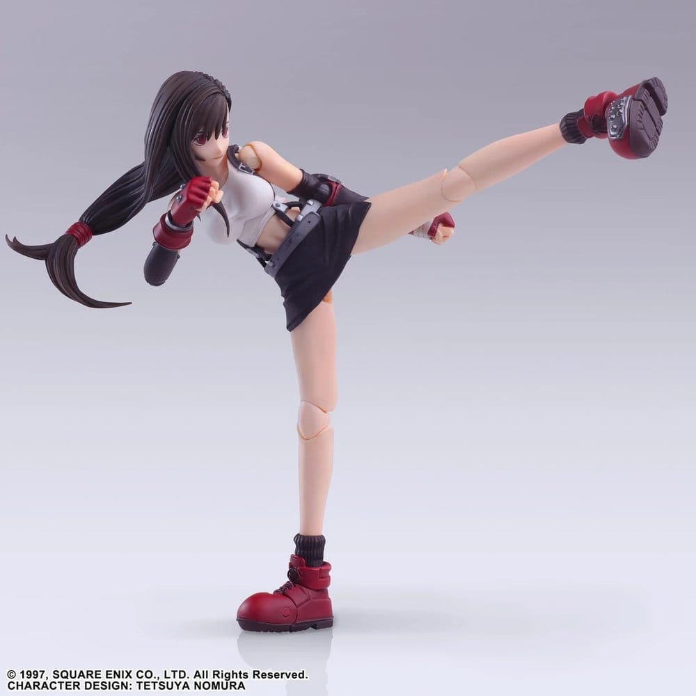 Final Fantasy VII Bring Arts Action Figure Tifa Lockhart Digital Plus Edition 14 cm