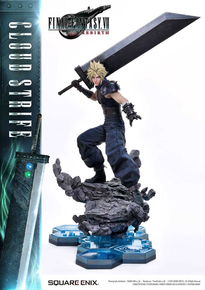 Final Fantasy VII Rebirth Statue 1/4 Cloud Strife 68 cm