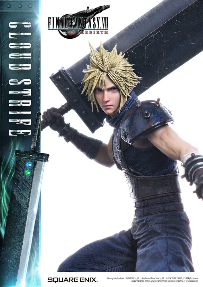 Final Fantasy VII Rebirth Statue 1/4 Cloud Strife 68 cm