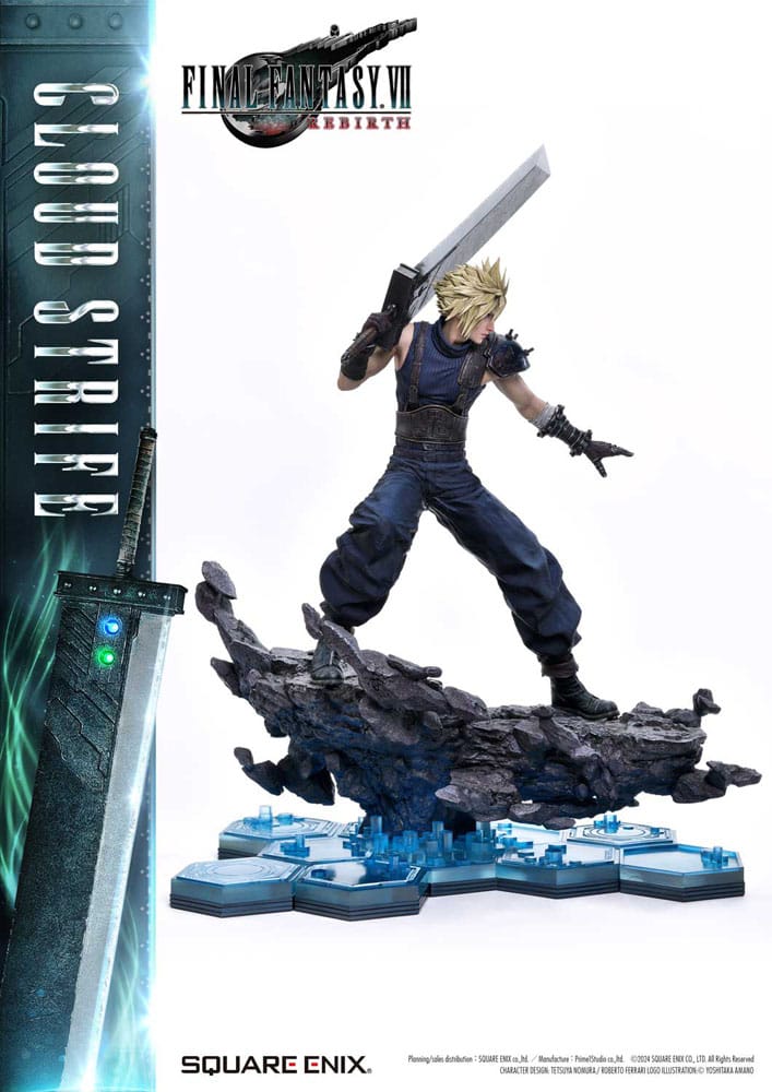 Final Fantasy VII Rebirth Statue 1/4 Cloud Strife 68 cm