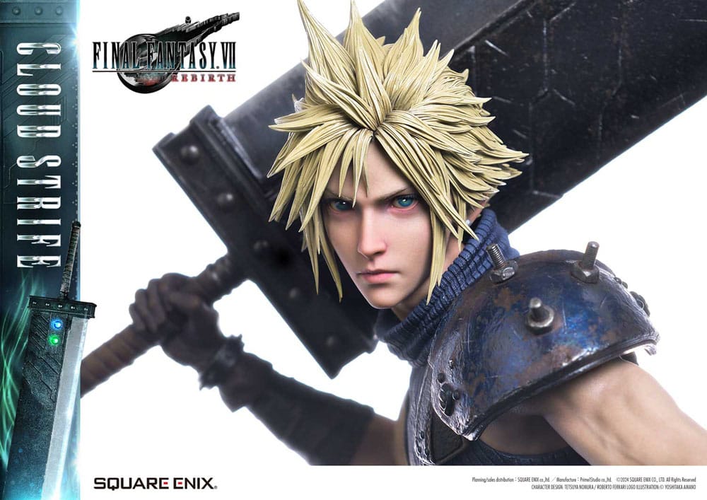 Final Fantasy VII Rebirth Statue 1/4 Cloud Strife 68 cm