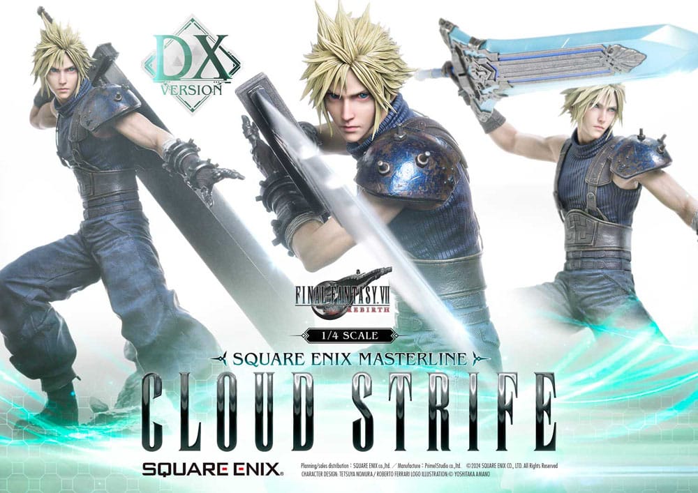 Final Fantasy VII Rebirth Statue 1/4 Cloud Strife Deluxe Ver. 68 cm