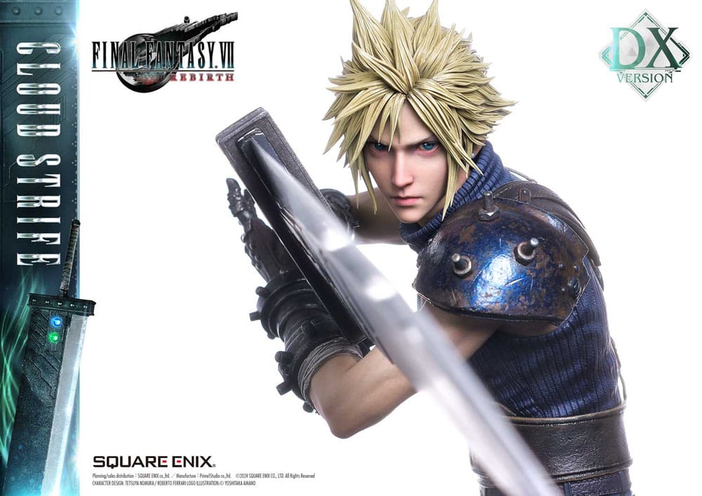 Final Fantasy VII Rebirth Statue 1/4 Cloud Strife Deluxe Ver. 68 cm