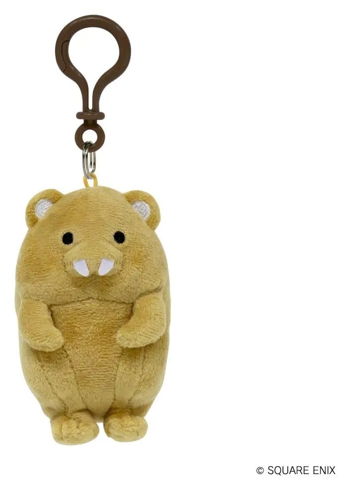 Final Fantasy XIV Plush Keychain Giant Beaver