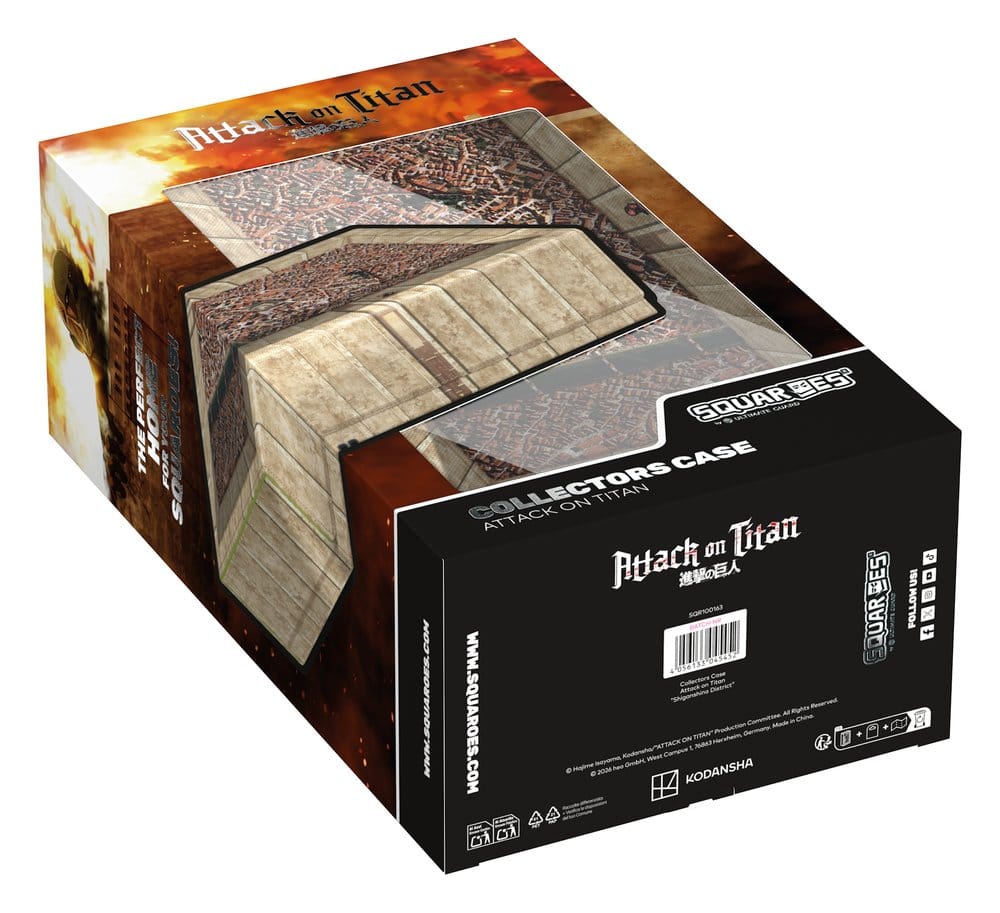 Squaroes - Collectors Case 800 Attack on Titan - Shiganshina District
