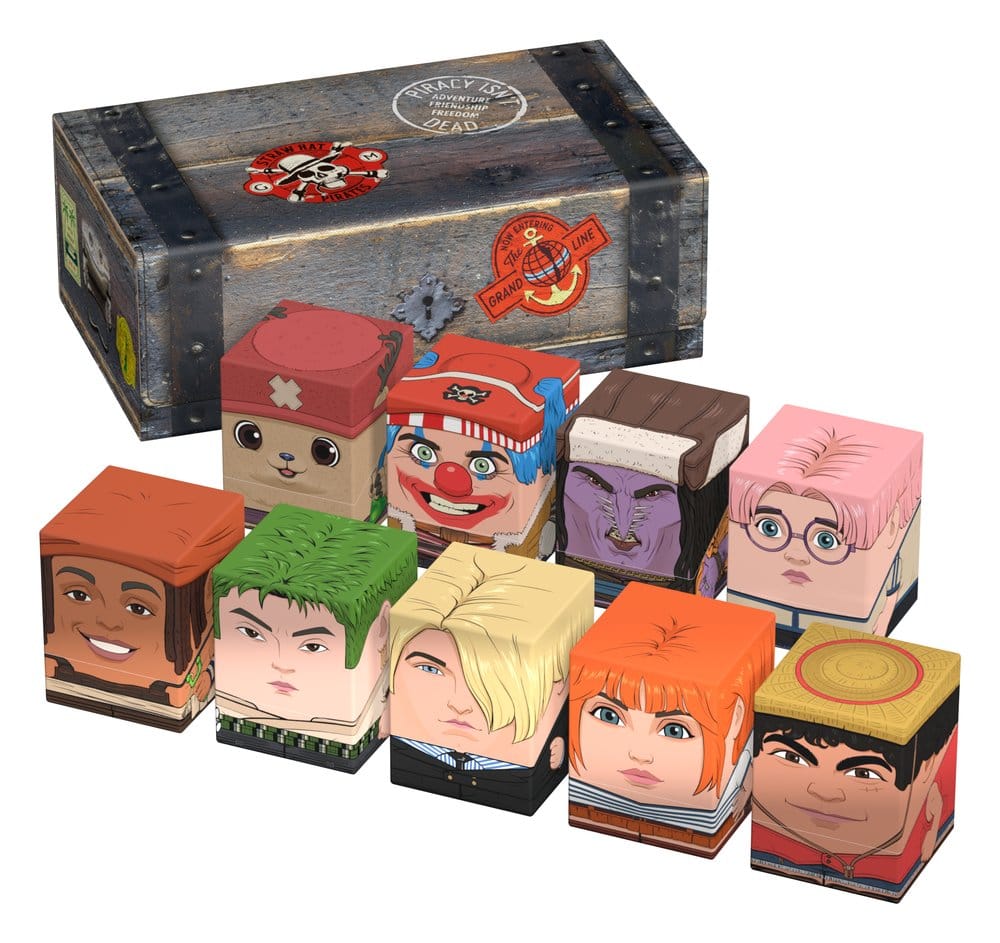 Squaroes Collectors Case 800 ONE PIECE - Wooden Chest