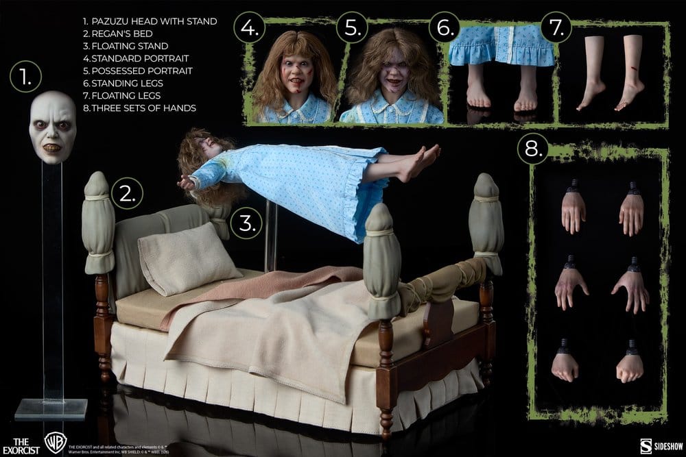 The Exorcist Action Figure 1/6 Regan MacNeil (Deluxe Edition) 23 cm