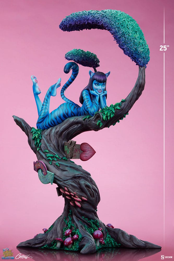 Fairytale Fantasies Collection Statue Lady Cheshire Cat 63 cm