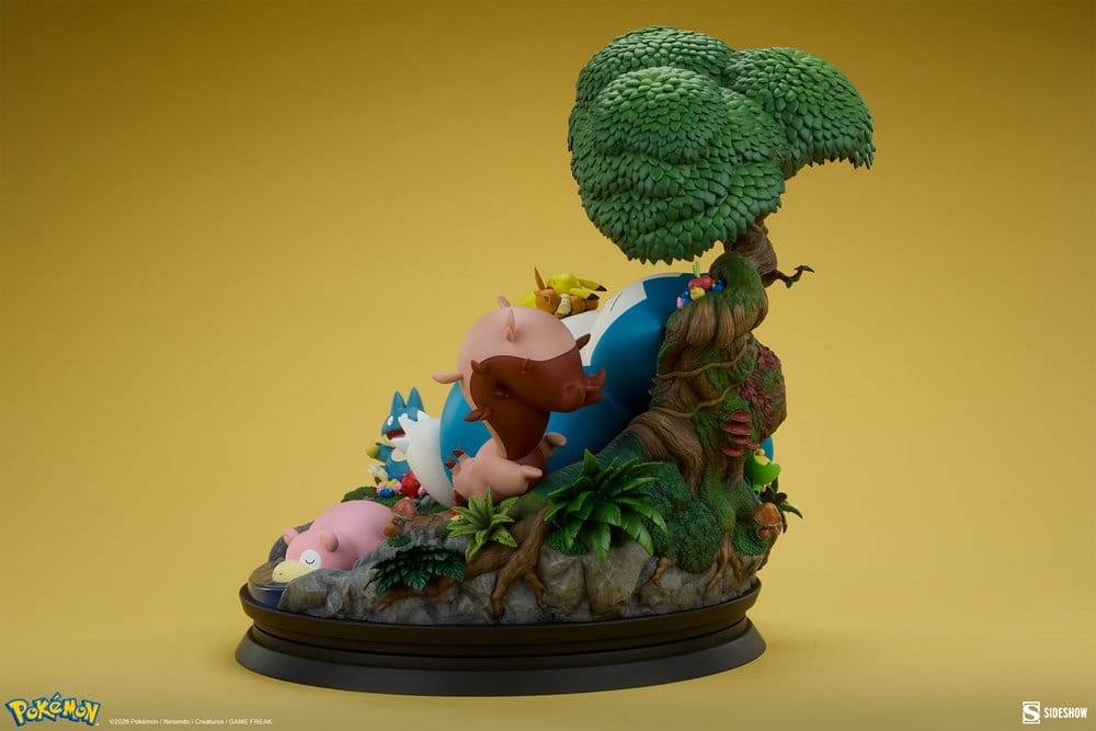 Pokémon Diorama Snorlax 33 cm