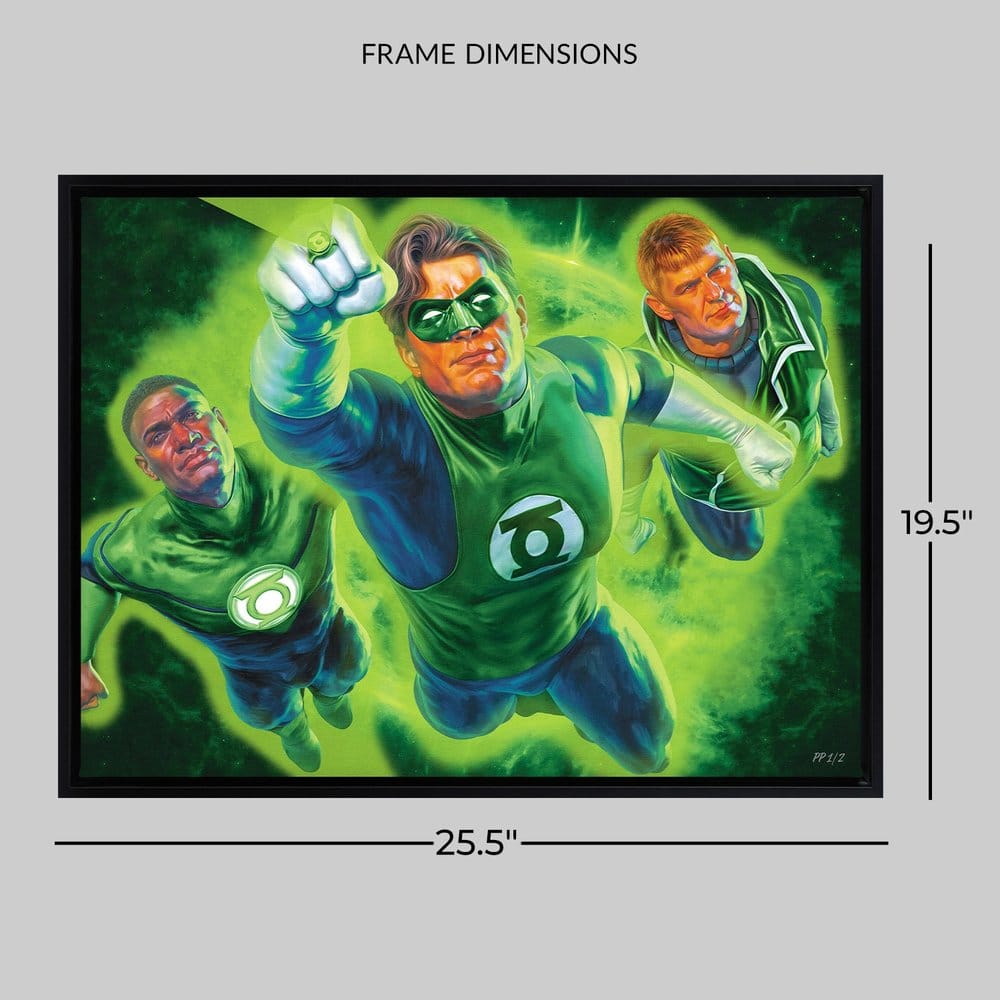 DC Comics Fine Art Print Green Lantern 61 x 41 cm - unframed