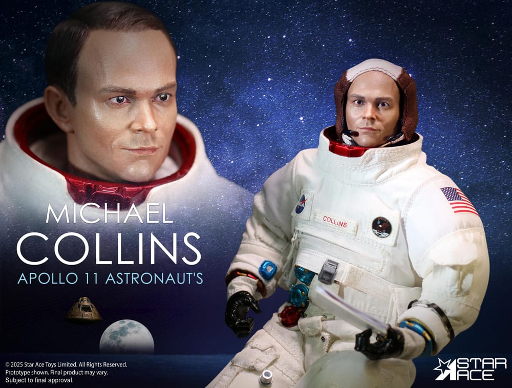 NASA Apollo 11 Action Figure 1/6 Michael Collins 30 cm