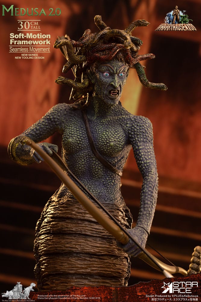 Ray Harryhausens Soft-Motion Series Statue Medusa 30 cm