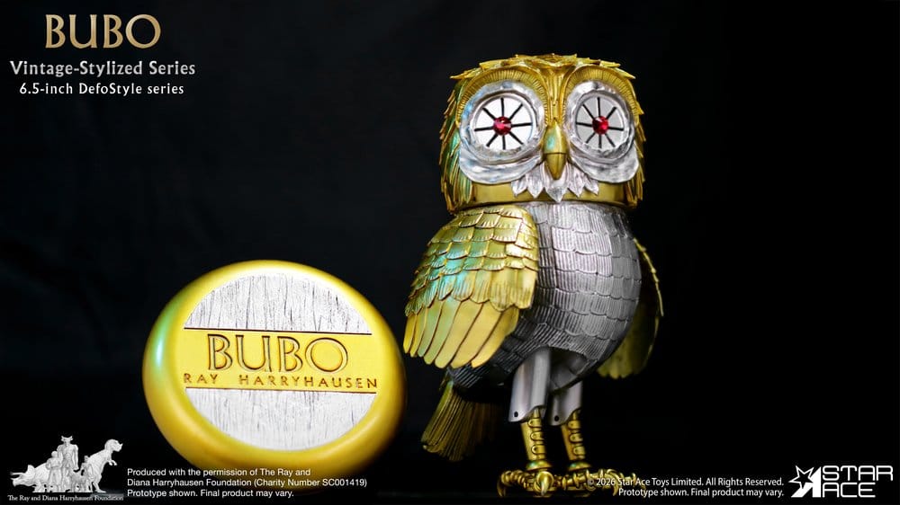 Ray Harryhausen Collection DefoStyle Soft-vinyl Statue Bubo 17 cm