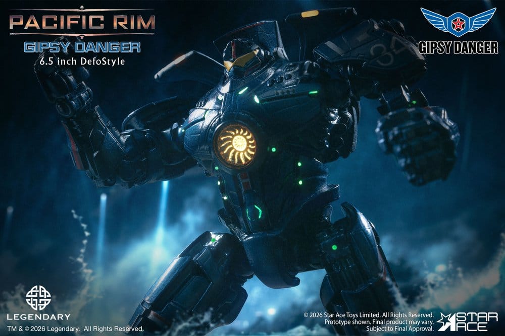 Pacific Rim DefoStyle Figure Gipsy Danger NX 17 cm