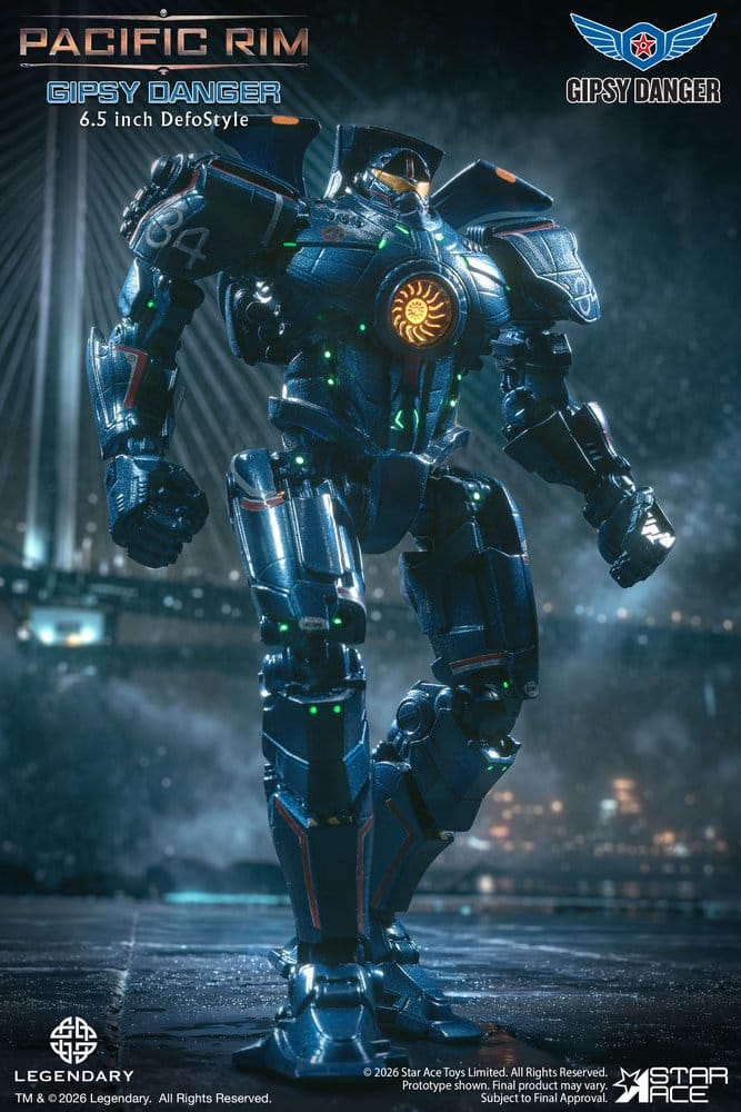 Pacific Rim DefoStyle Figure Gipsy Danger NX 17 cm