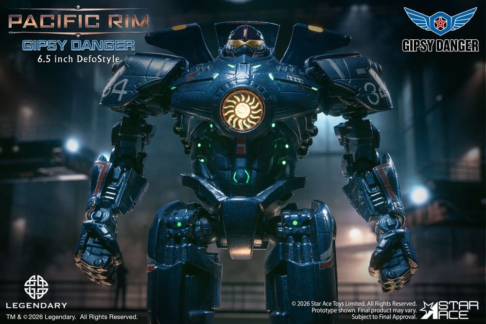 Pacific Rim DefoStyle Figure Gipsy Danger DX 17 cm