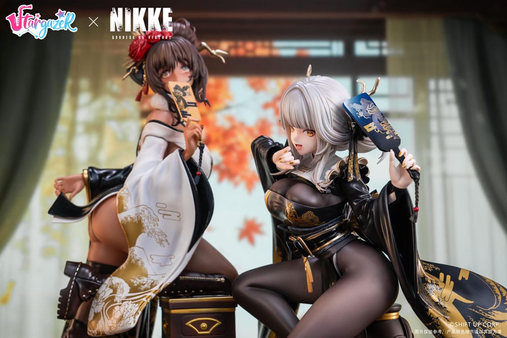 Goddess of Victory: Nikke PVC Statues 2-Pack 1/4 Blanc & Noir