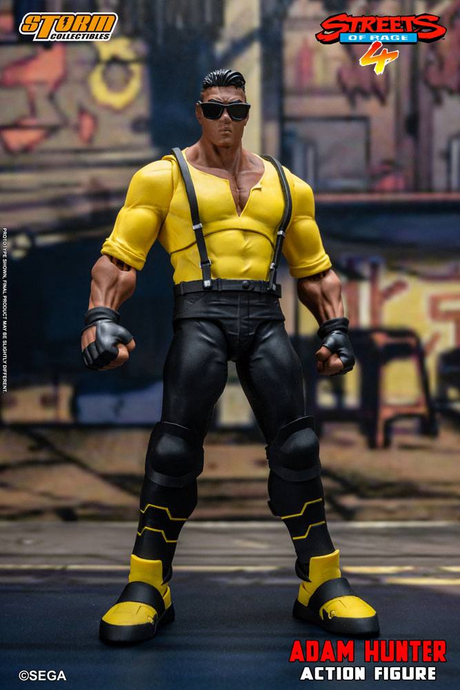 Streets of Rage 4 Action Figure 1/12 Adam Hunter 18 cm